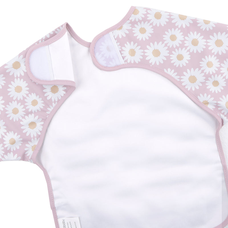 Messy Bib - Lilac Daisy