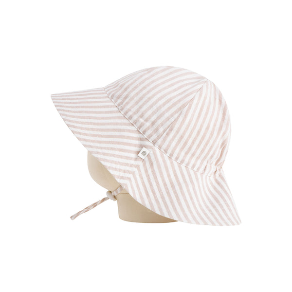 Broad Brim Hat  - Sandstone Stripe