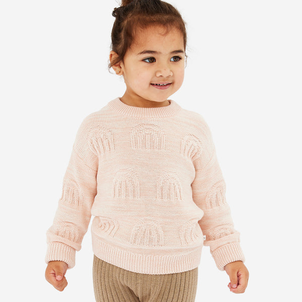 Pearl Rainbow Jumper & Beanie Set