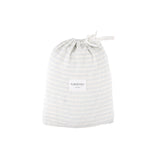 Fitted Cot Sheet - Sky Blue Stripe