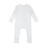 Day or Night Onesie - Sky Blue Grid