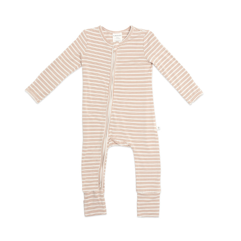 Day or Night Onesie - Neutral Stripe