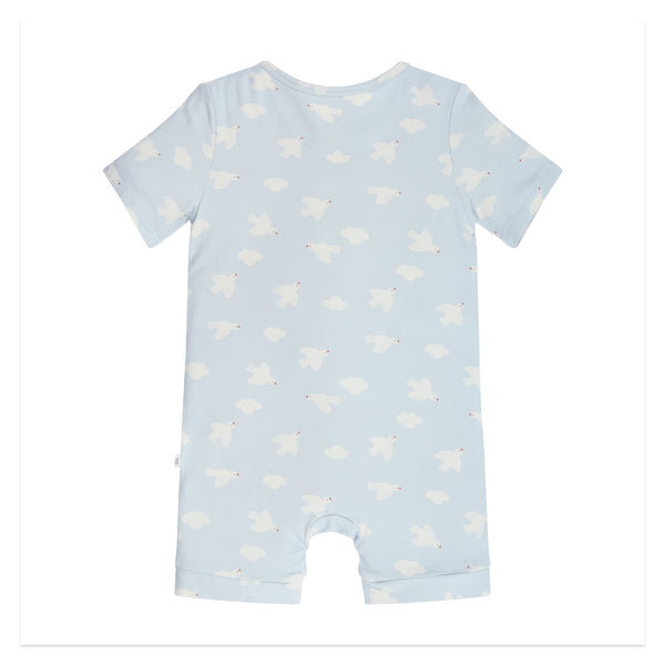 Day or Night Onesie Short Sleeve - Birdsong