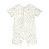 Day or Night Onesie Short Sleeve - Neutral Palm